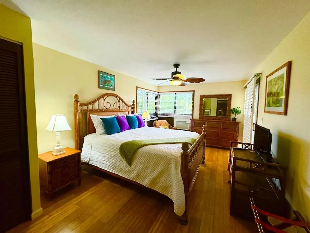 Tropical 1 Bedroom With 2 Full Bath At Resort Лихуэ