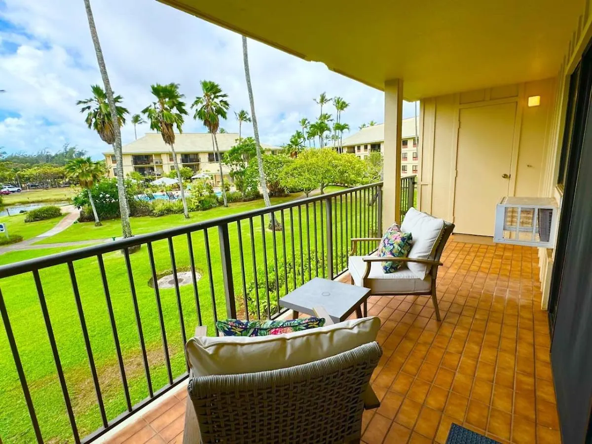 Tropical 1 Bedroom With 2 Full Bath At Resort Лихуэ